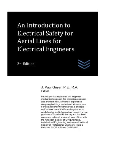 An Introduction to Electrical Safety for Aerial Lines for Electrical Engineers