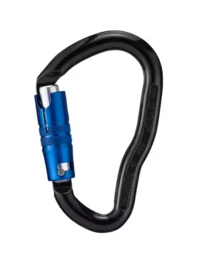 Automatic closing hms carabiner - goliath - black