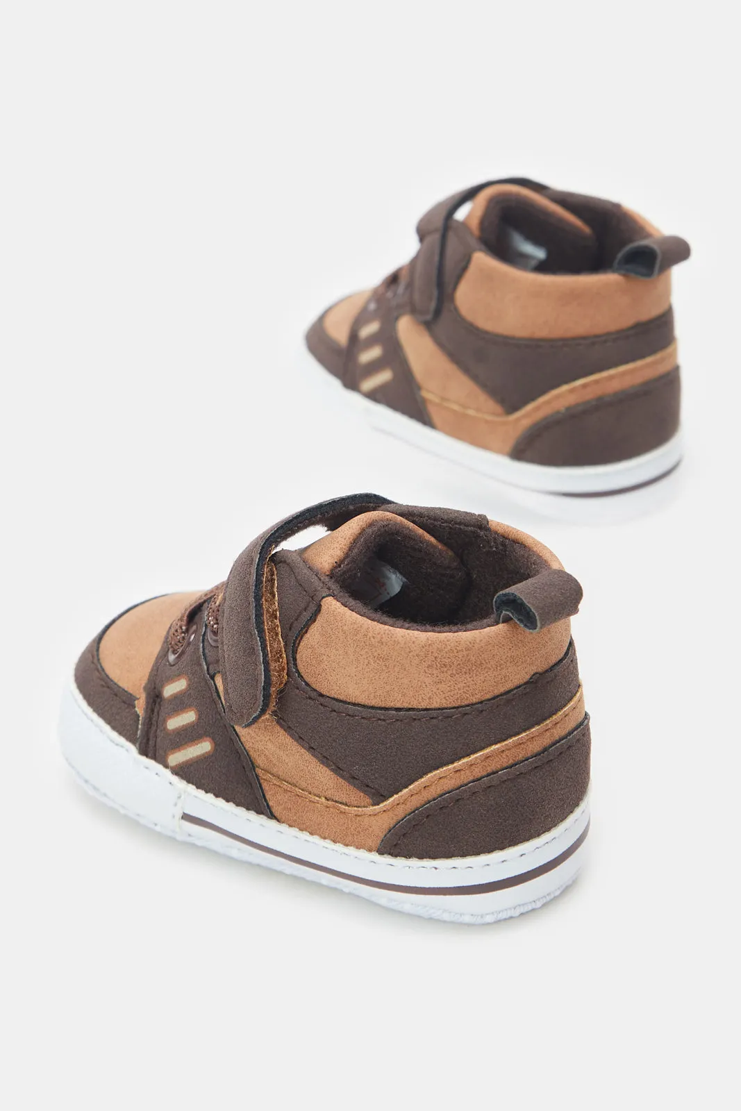 Baby Brown Pram Shoes