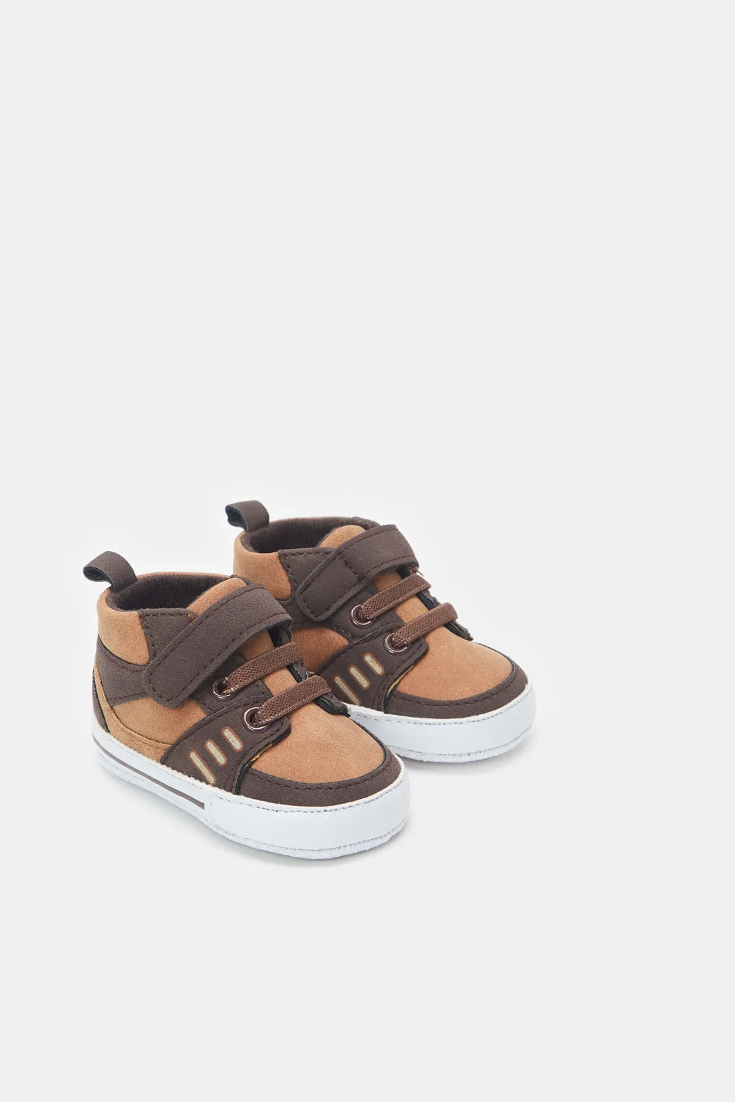 Baby Brown Pram Shoes