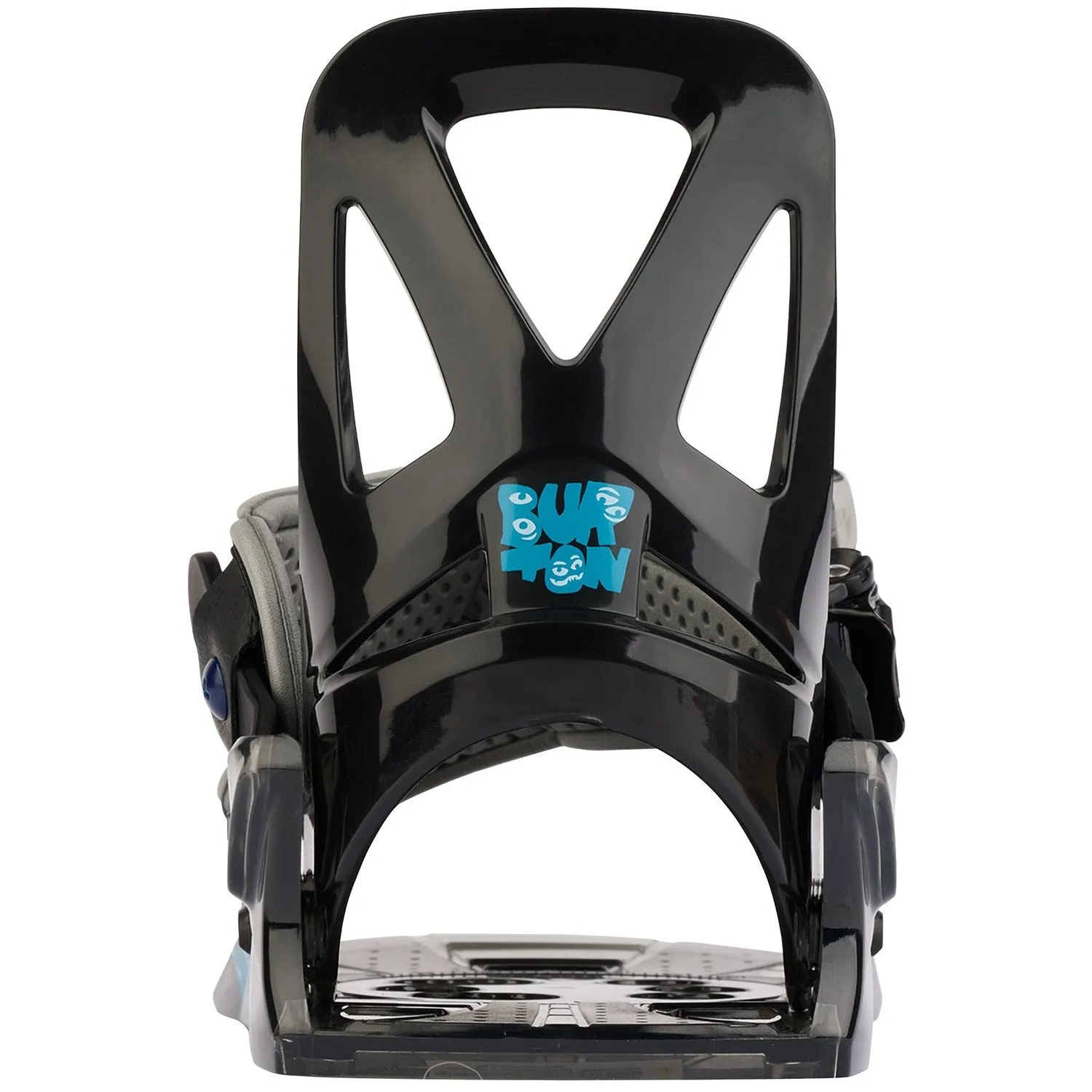 Burton Grom Big Kids 2023 Snowboard Bindings, Black