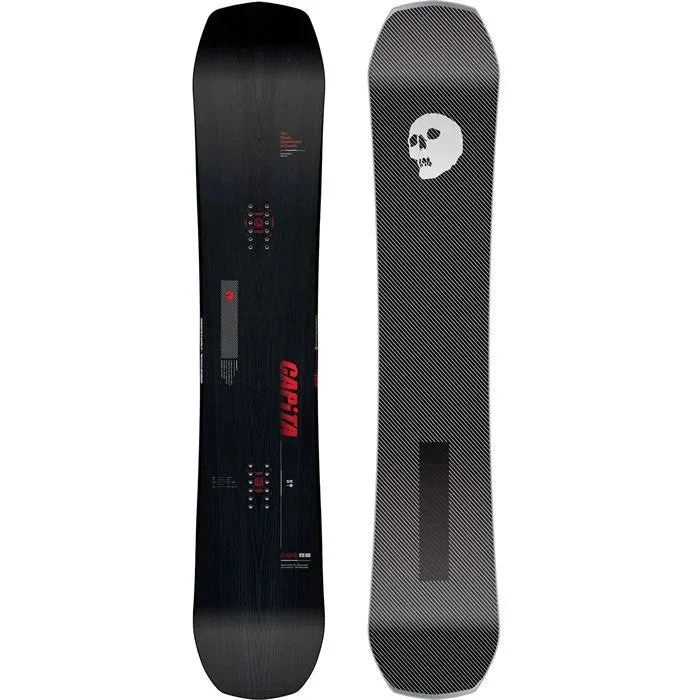 Capita Black Snowboard Of Death (Wide) - 2024