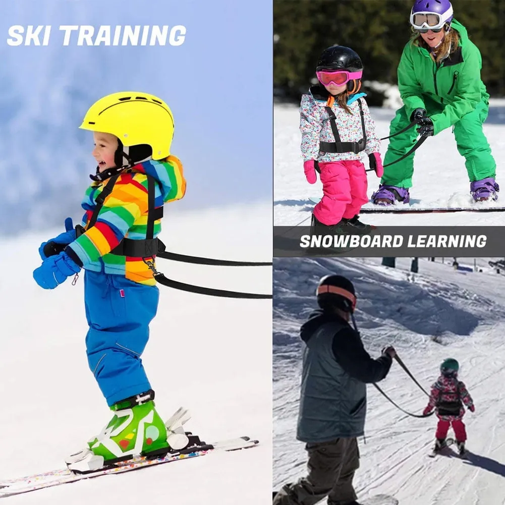 classic Ski and Snowboard Harness Trainer for Kids - Premium Training Leash Equipment Prepares Them to Handle The Slopes