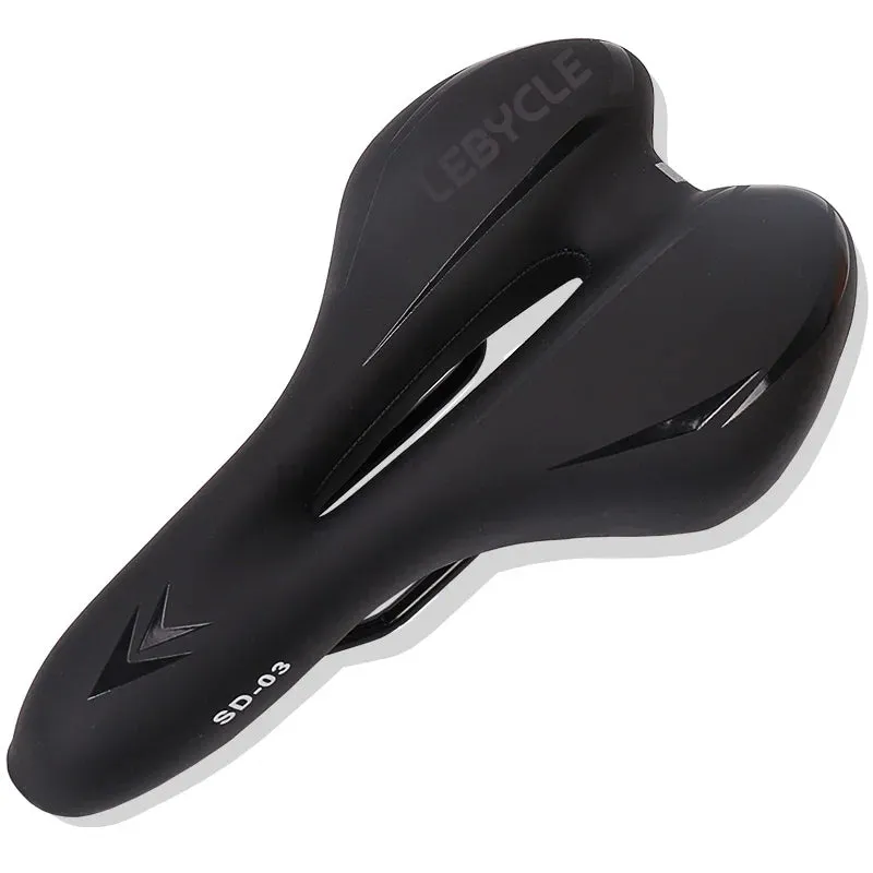 Lebycle MTB Mountain Road Bike Seat Bicycle Saddle Comfortable Soft Cycling Cushion Exercise Bike Saddle for Men and Women