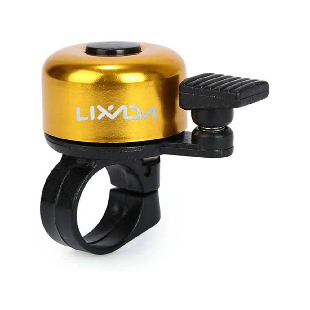 LIXADA Bike Bell Alloy Mountain Road Bicycle Horn Sound Alarm For Safety Cycling Handlebar Metal Bell Bicycle Horn Bike Accessor