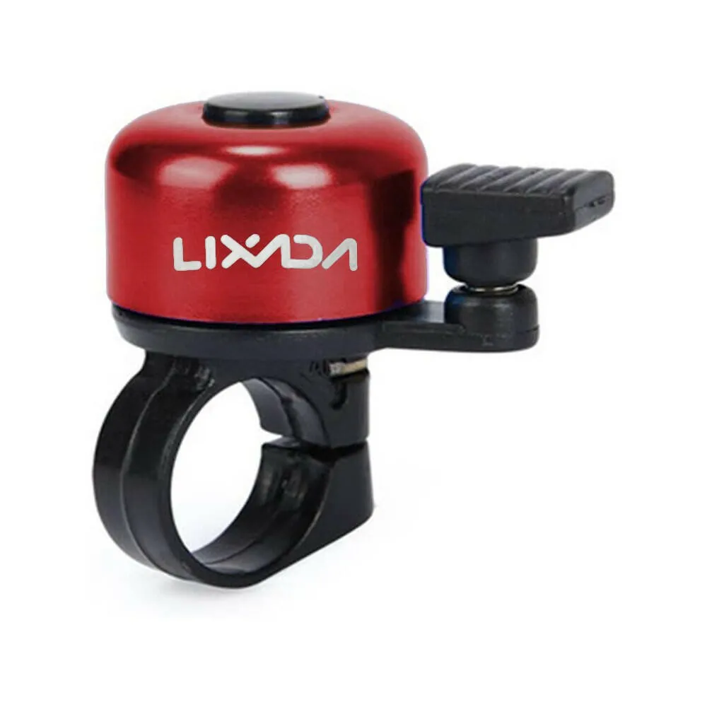 LIXADA Bike Bell Alloy Mountain Road Bicycle Horn Sound Alarm For Safety Cycling Handlebar Metal Bell Bicycle Horn Bike Accessor