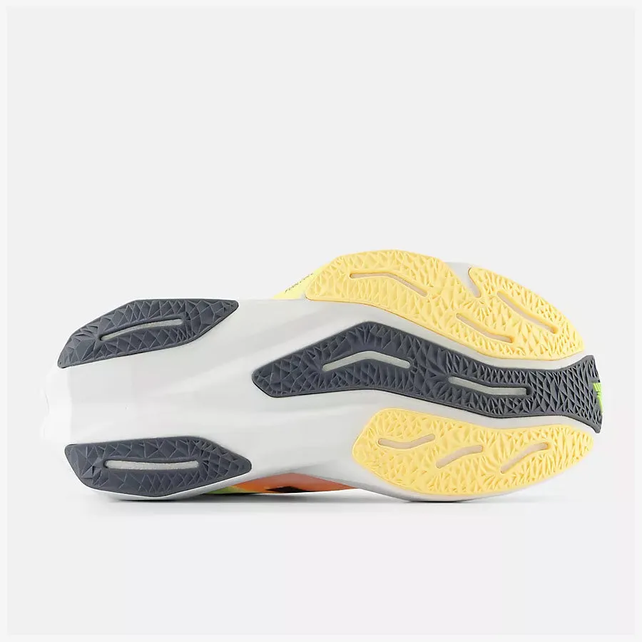 Men's FuelCell Rebel v4 (White/Bleached Lime Glo)