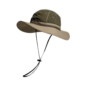 Men's Outdoor Fishing Mountaineering Travel Leisure Sunscreen Fisherman Hat Summer