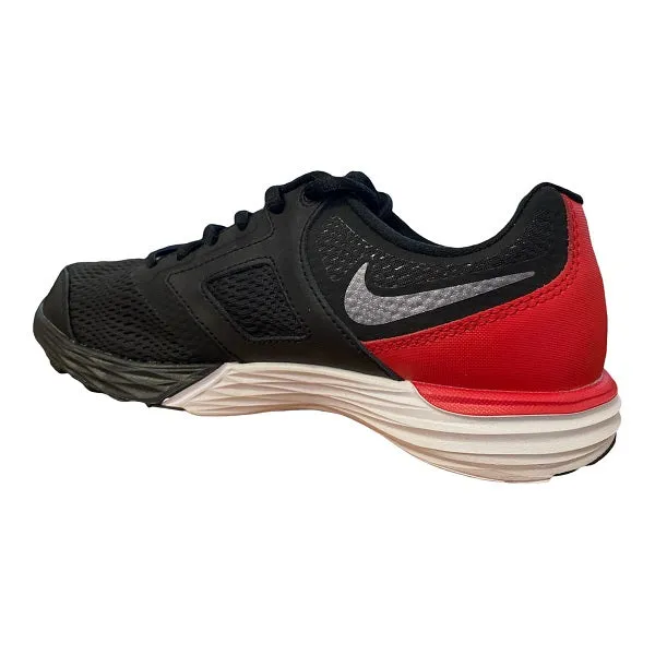 Nike scarpa da corsa da ragazzo Trail Fusion Run GS 749832 010 nero rosso