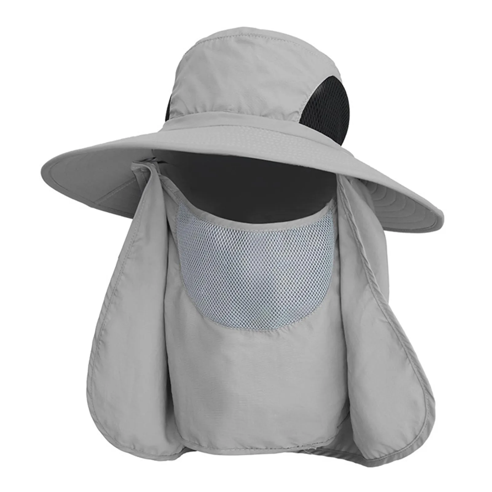 Outdoor UV Protection Sun Hat with Face Cover