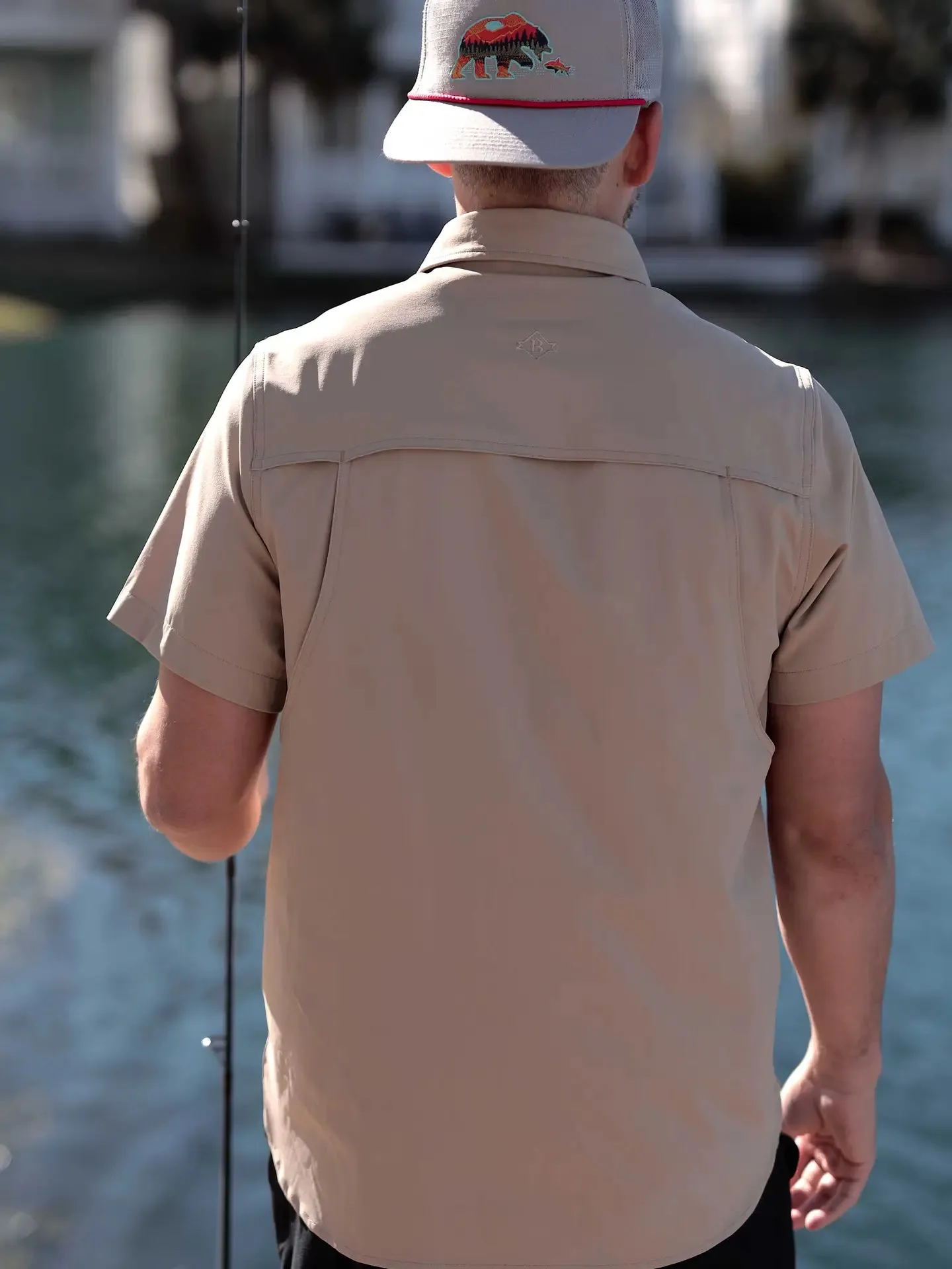 Performance Fishing Shirt - Cobblestone