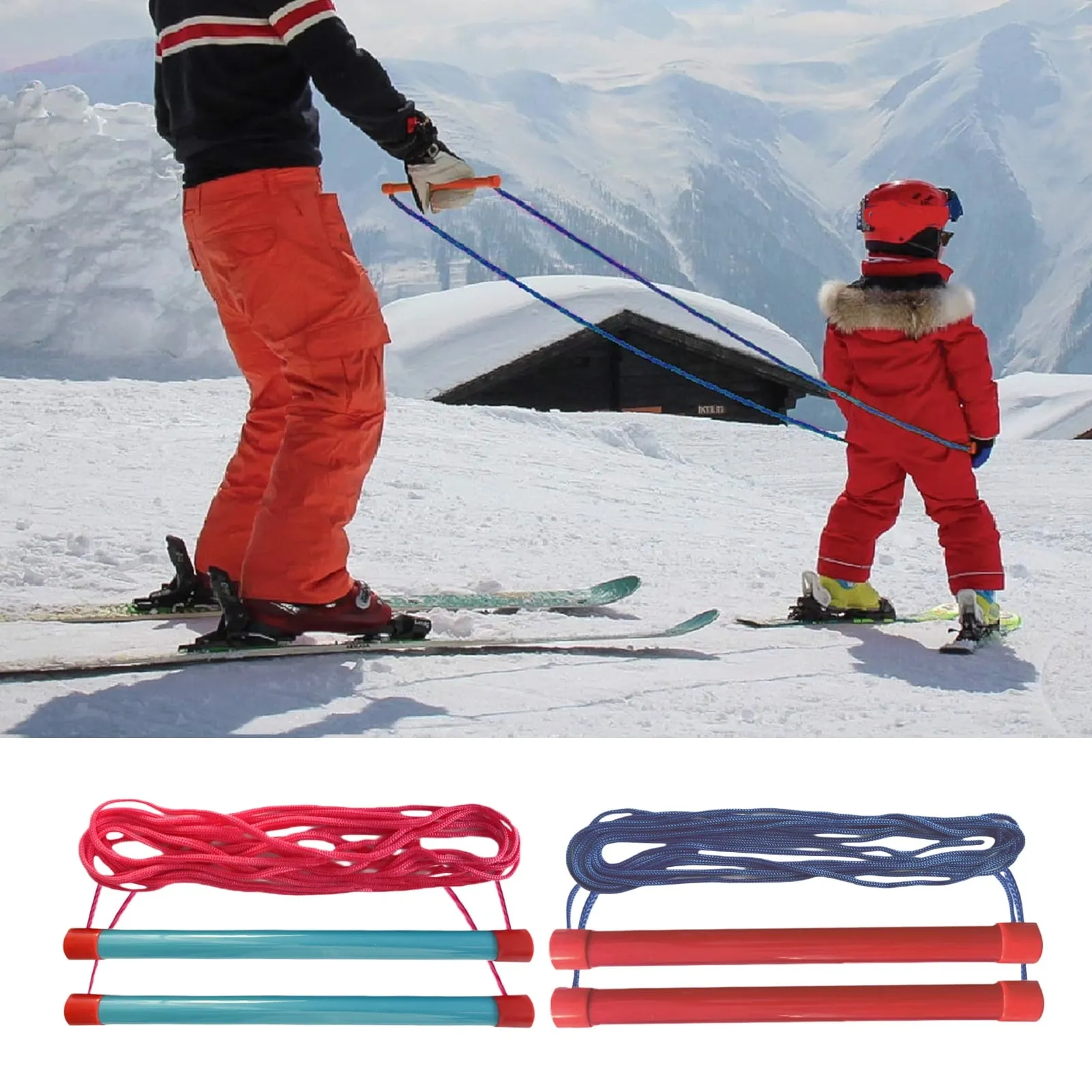 relaxed Kids Ski Harness Strap with Handle Speed Control Easy to Use Ski Harness Trainer Belt Sports Accessories