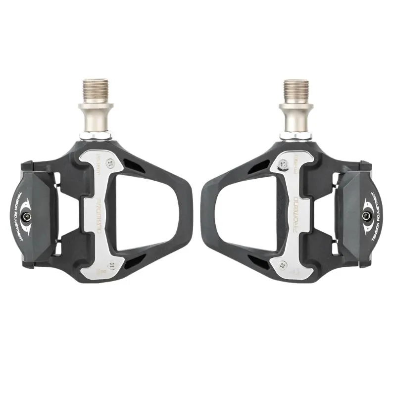 Road Bike self-locking pedals Palin bearing pedals Suitable for for SHIMANO SPD lock plate bicycle pedal for LOOK KEO lock plate