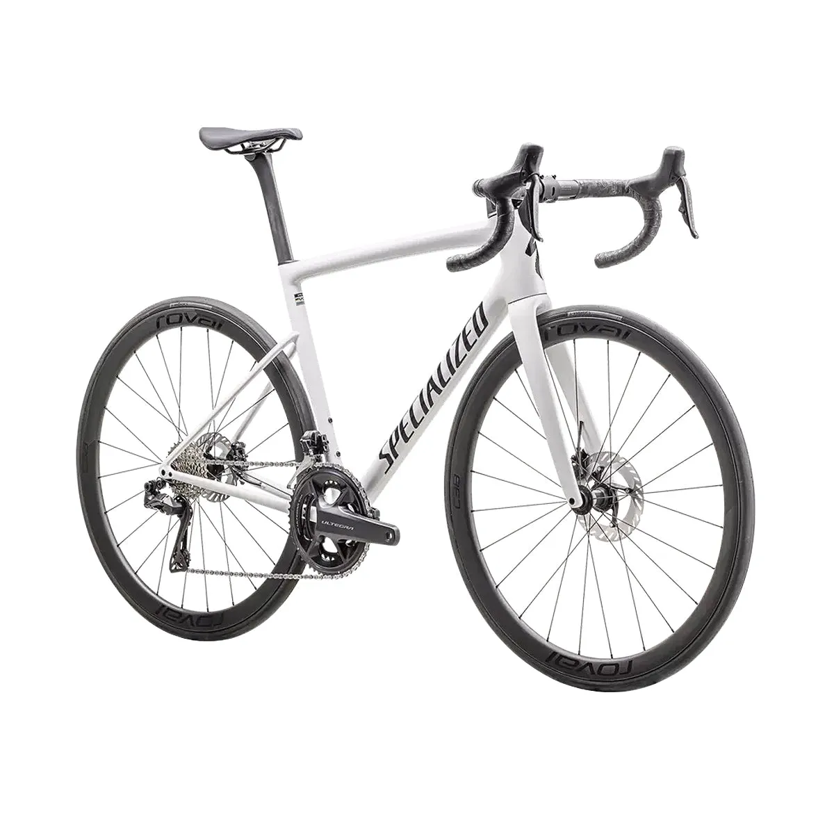 SPECIALIZED TARMAC SL8 Expert 2025 Shimano Ultegra DI2 Road Bike - Gloss White / Black Metallic