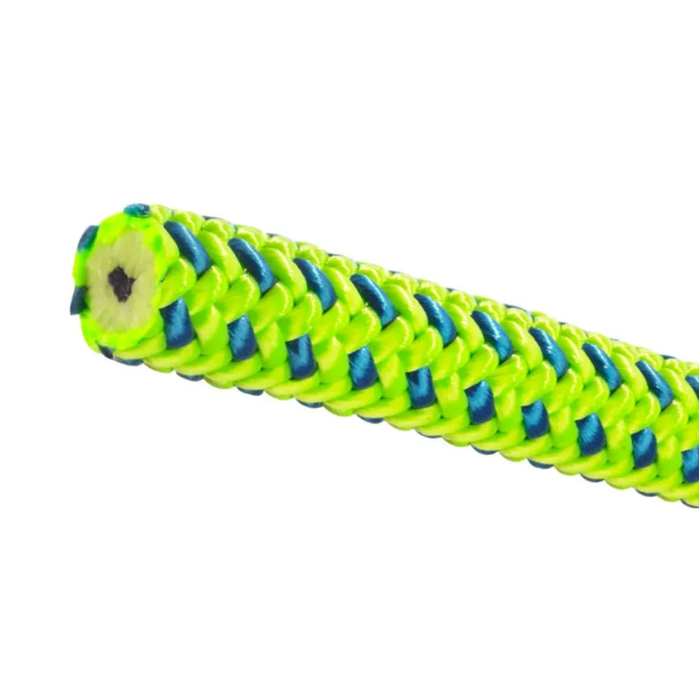 Tachyon Green & Blue Splife 1E Climbing Rope