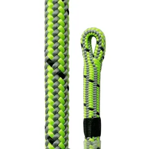 Vega Grey & Green Climbing Rope 11.7mm